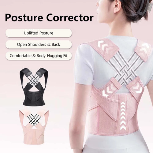 Adjustable Posture Corrector Back Support Belt Spine Alignment Waist by AliExpress