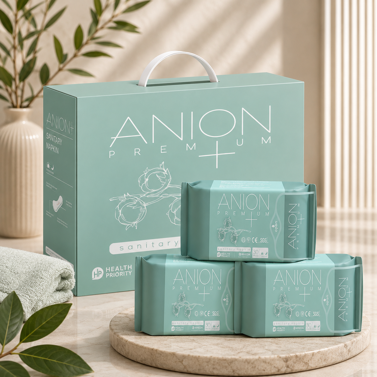 ANION Premium Panty Liner – Daily Liners (480 pcs) by Anion