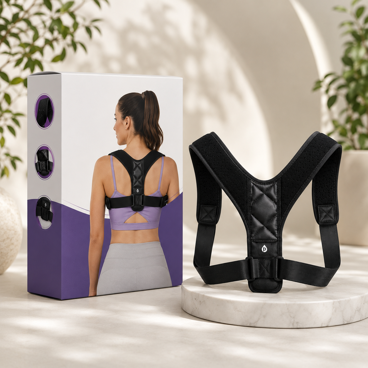 Premium Posture Corrector — Back, Neck & Shoulder Support by Zenthra