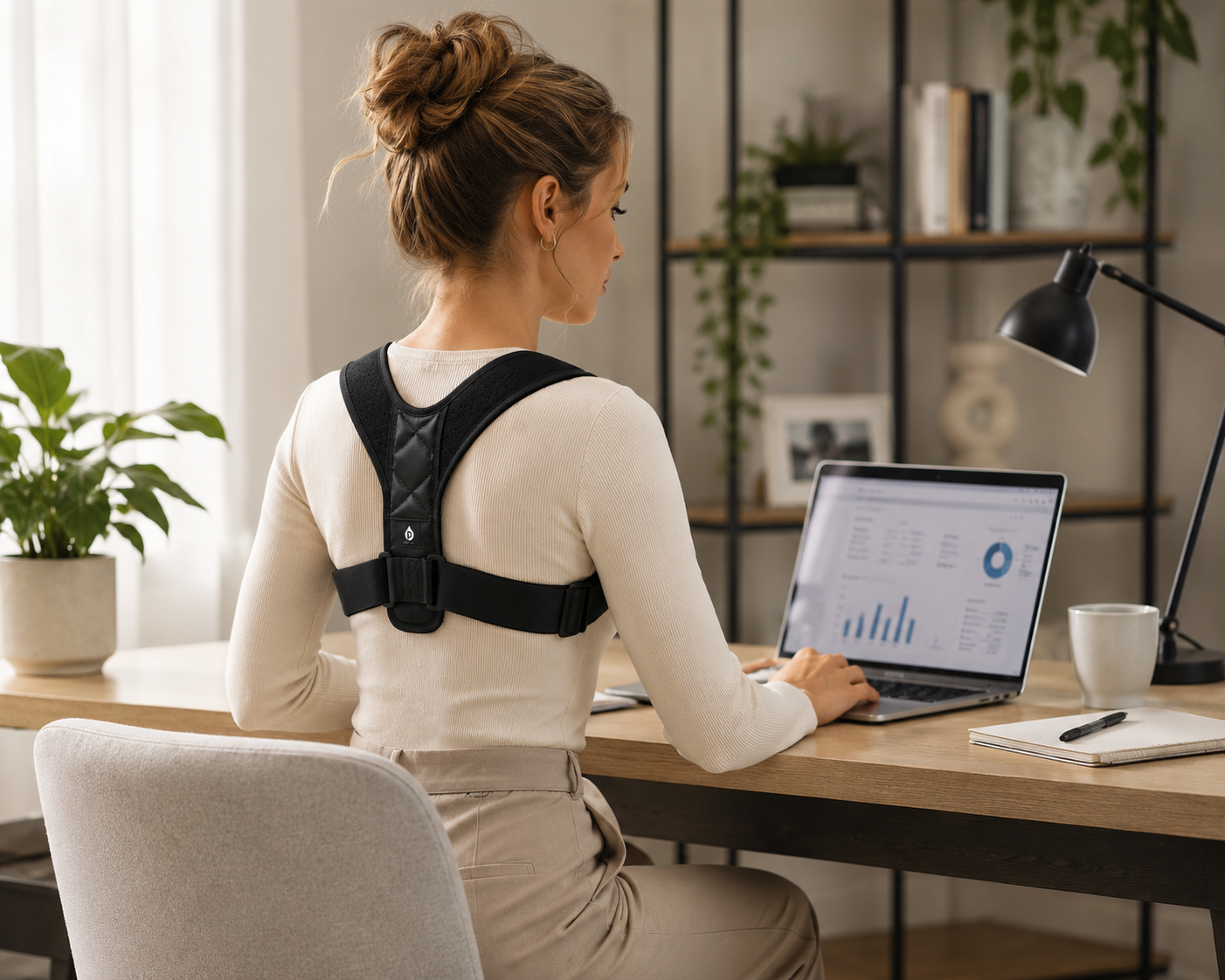 Premium Posture Corrector — Back, Neck & Shoulder Support by Zenthra